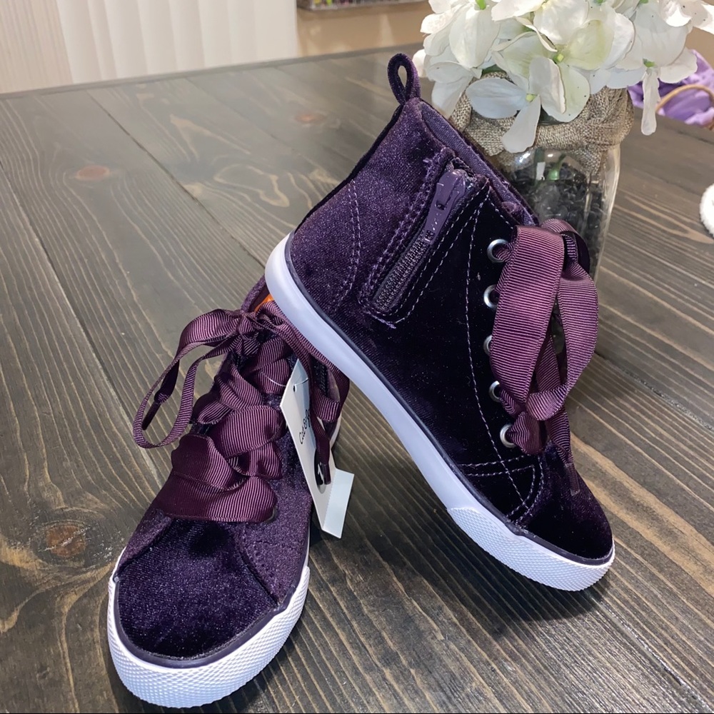 Cat & Jack Velvet Boots